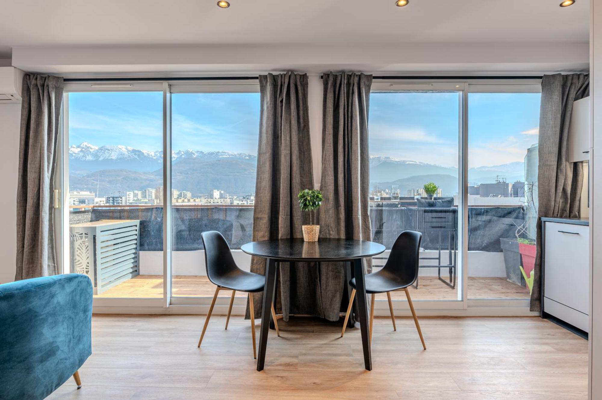 Studio Vue Montagne 格勒诺布尔 外观 照片